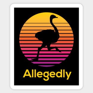 Allegedly Sticker